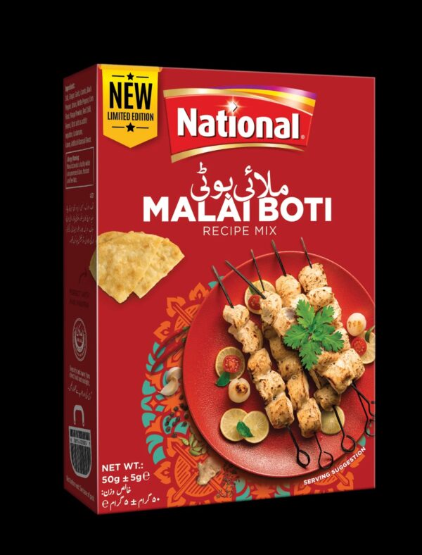 NATIONAL MAlAI BOTI RECIPE MIX