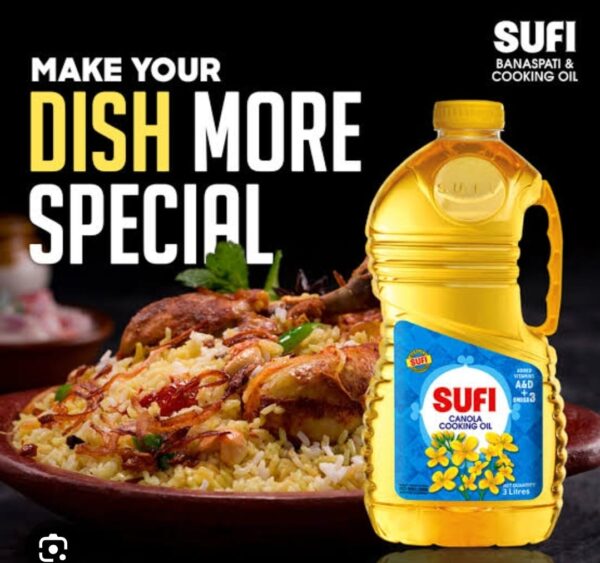 Sufi Canola Oil 4.5ltr