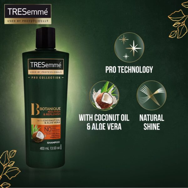 TRESEMME SHAMPOO GREEN 400ML
