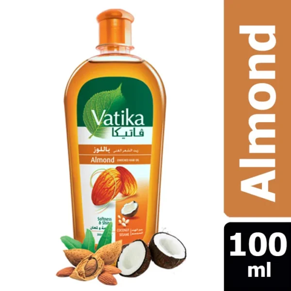 VATIKA ALMOND HAIR OIL 100 ML