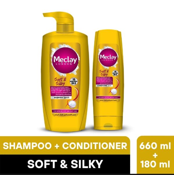 MECLAY SOFT&SILKY 660 ML +180 MLCONDITIONER