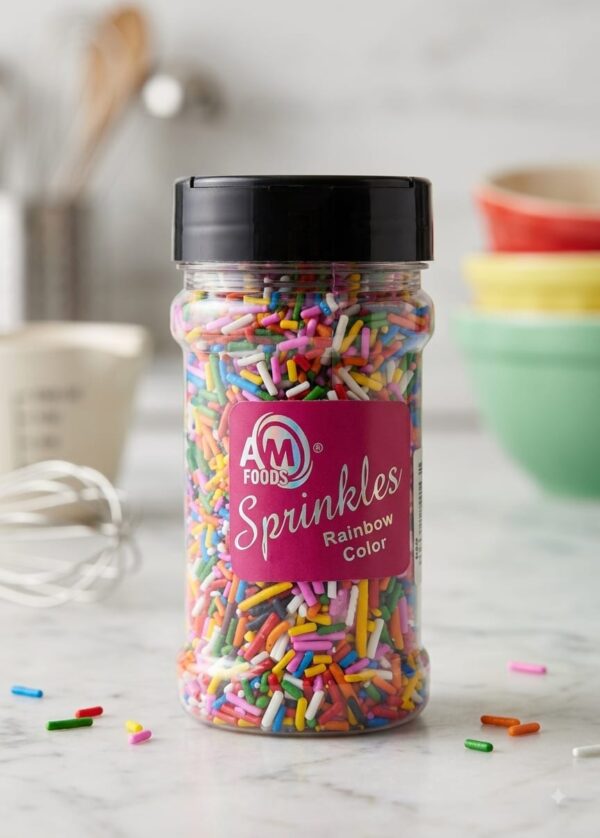 AM.RAINBOW SPRINKLES 125 GM
