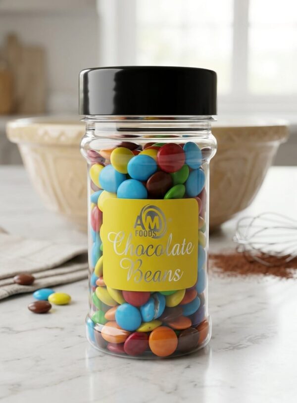 AM.CHOCLATE BEANS 125 GM